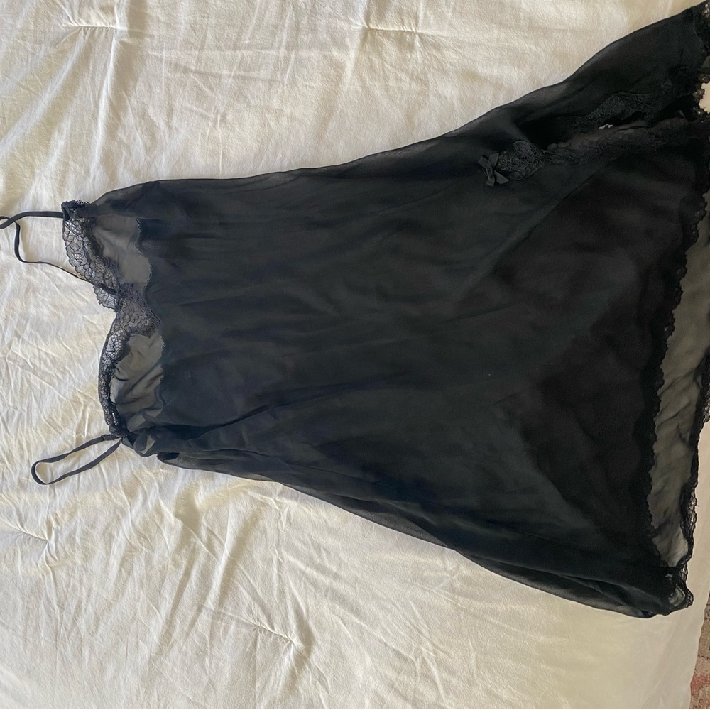 Victoria’s Secret Sheer Lace Slip